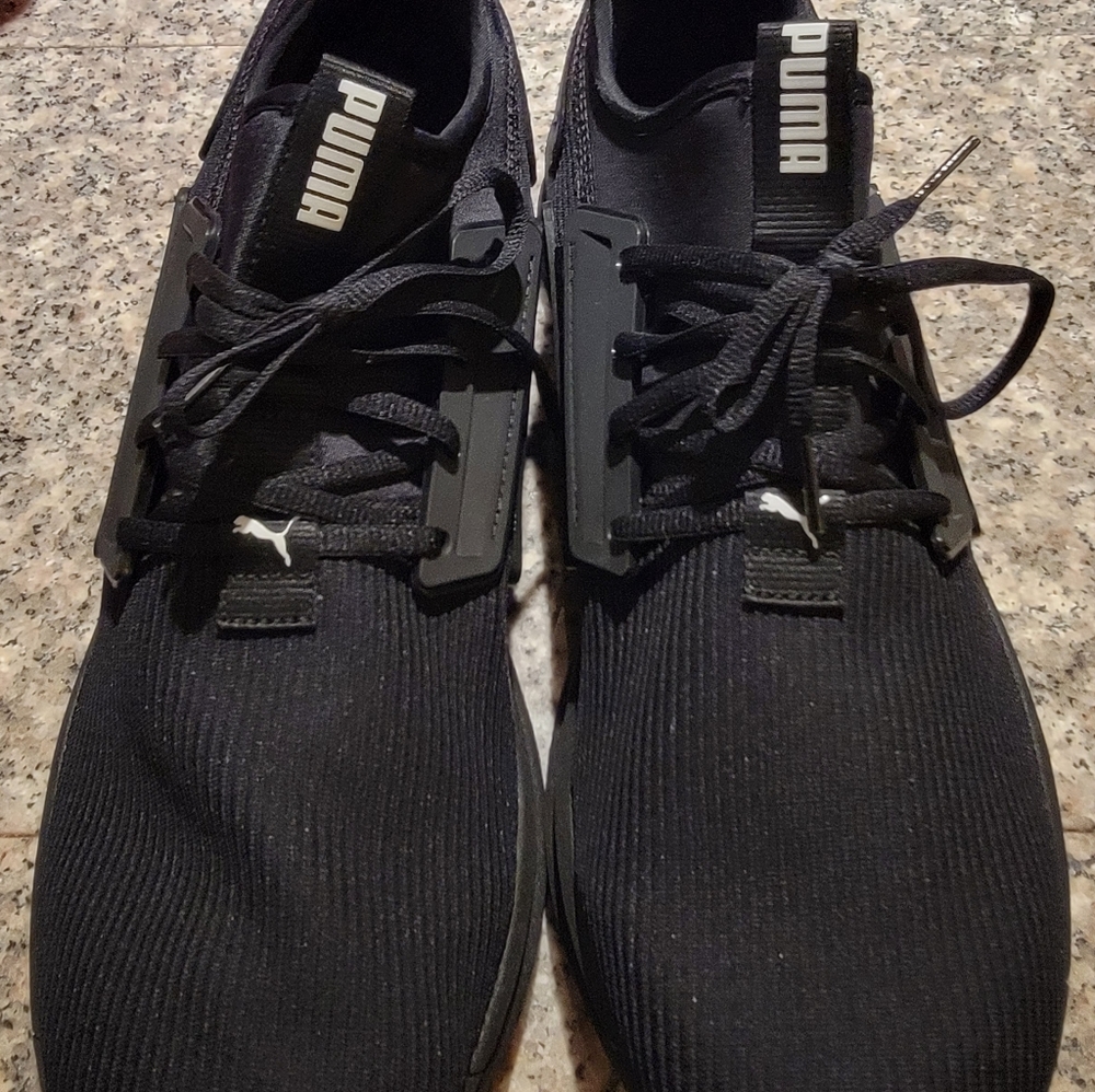 Puma Ignite SR Limitless Running Shoes, Men's size 14, black, 190482 01